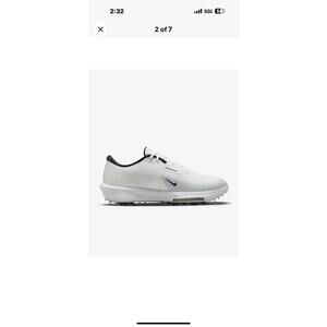 Nike Air Zoom Infinity Tour 2 Golf White Vapor Pure Platinum FD0217-100 Size 14